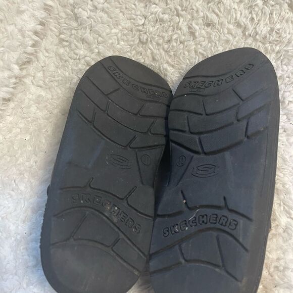 Skechers Sandals Leather Brown Slip On Sandals men’s Size 11- - Picture 9 of 10